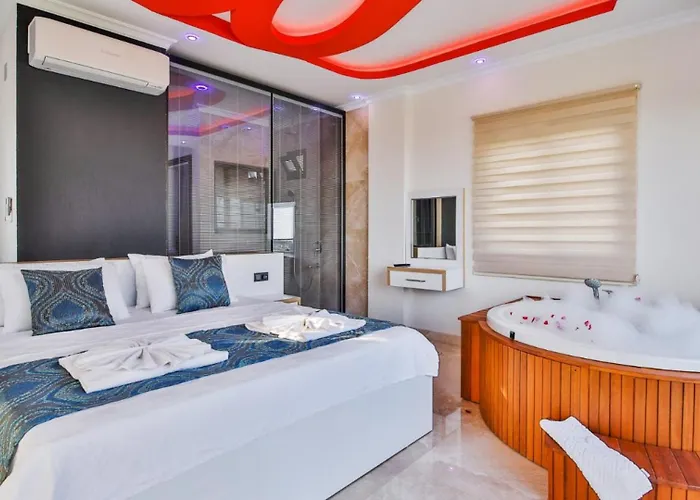 Islamlar Village 2 Bedroom - Heated Indoor Pool Villa Kalkan