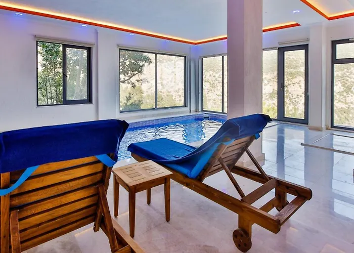 Islamlar Village 2 Bedroom - Heated Indoor Pool Villa Kalkan